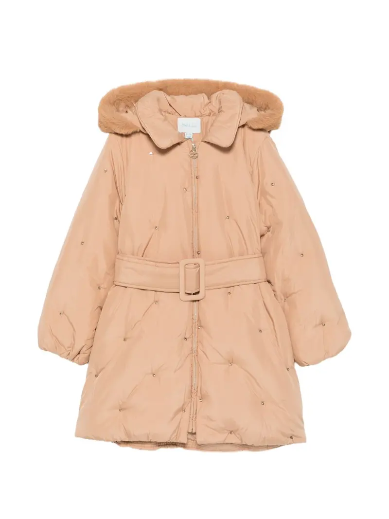 Giubbotto cammello/beige per bambina
