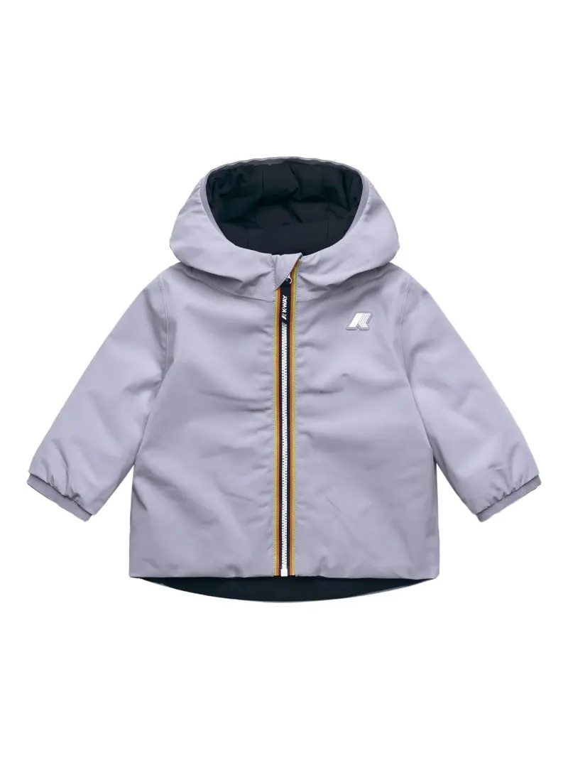 Giubbotto lilla/blu per neonato