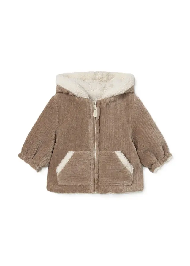 Giubbotto marrone/beige per neonato