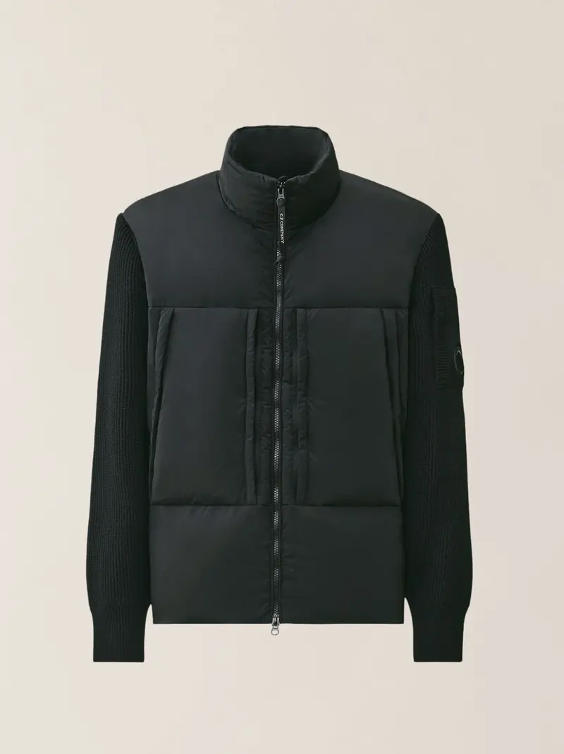 giubbotto merino wool hibryd