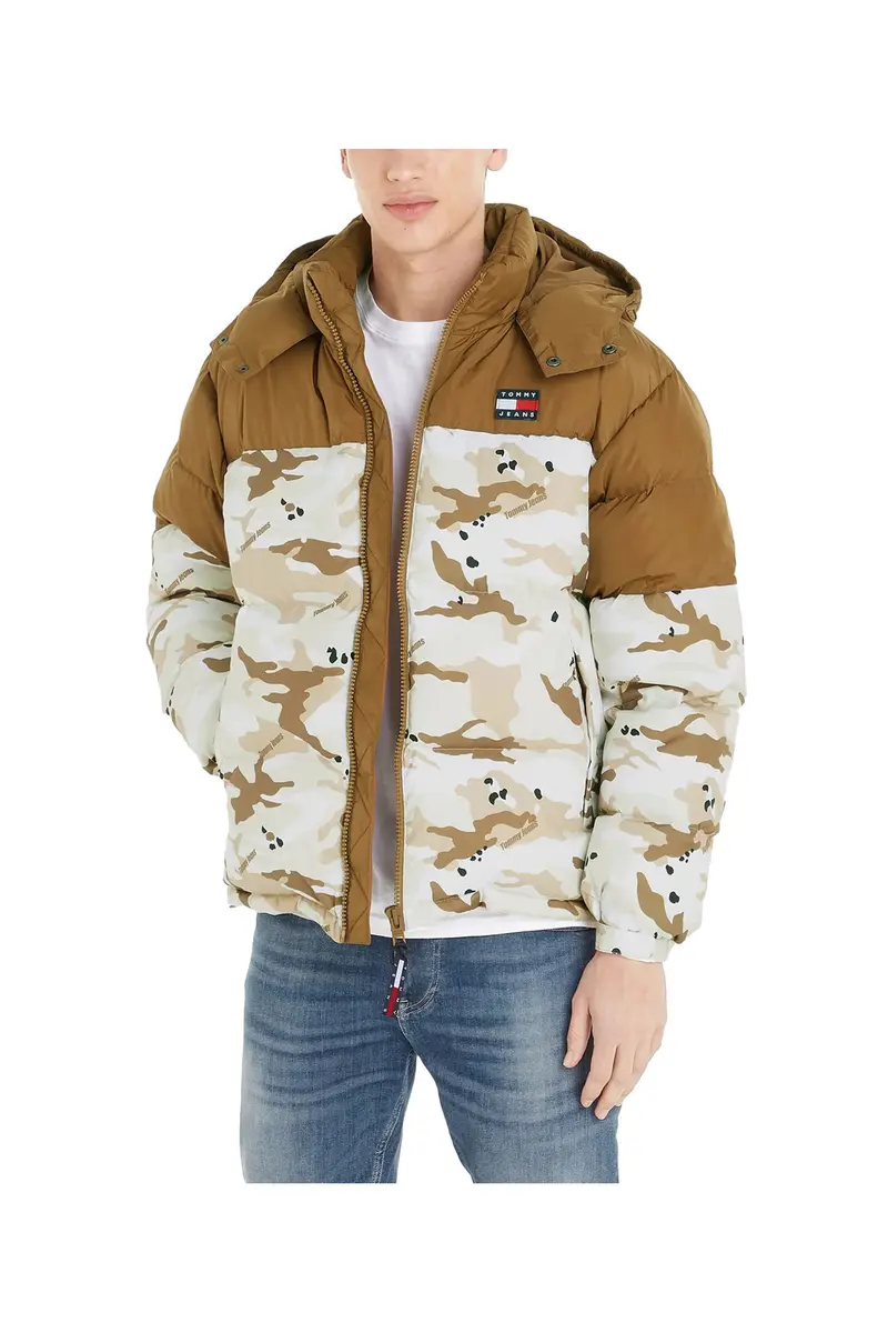 Giubbotto Piumino Uomo Camouflage