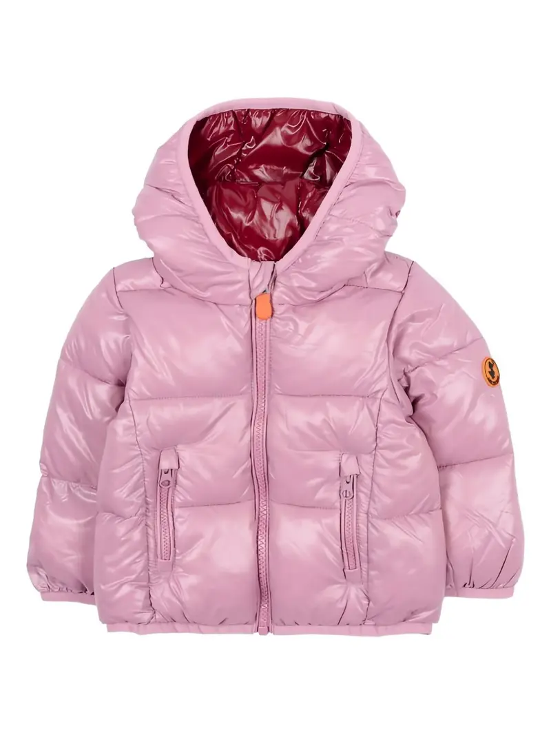 Giubbotto rosa per neonata