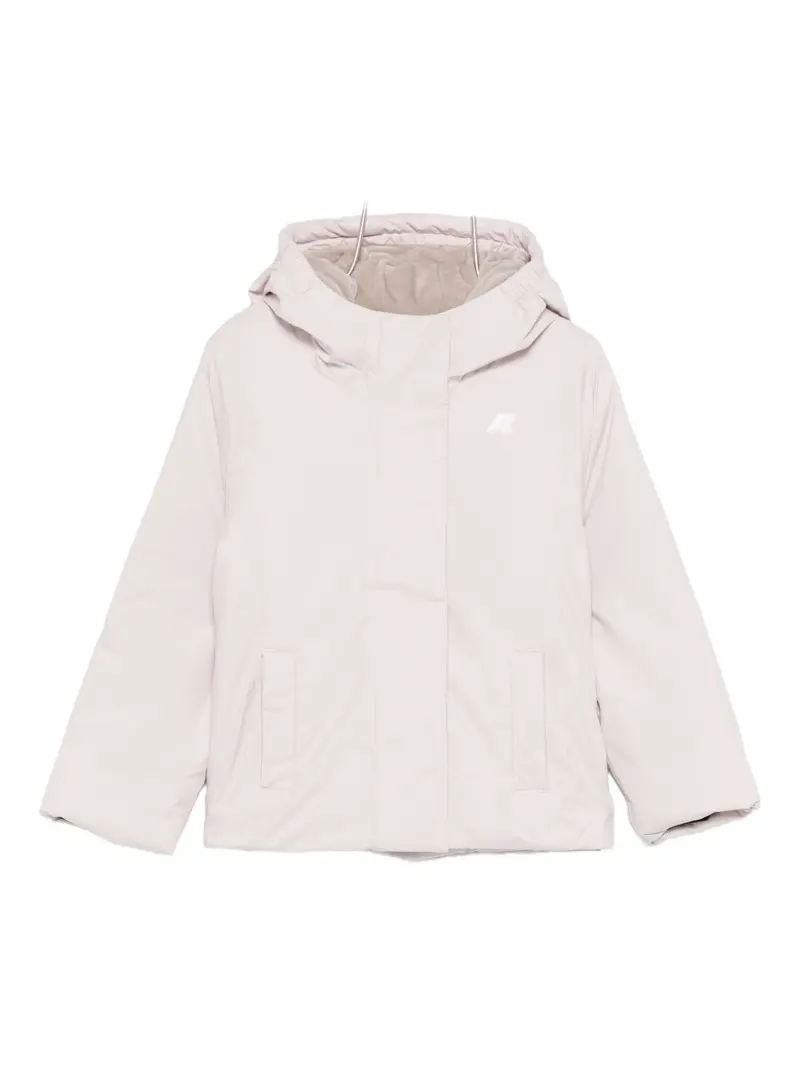 Giubbotto rosa soffuso per bambina