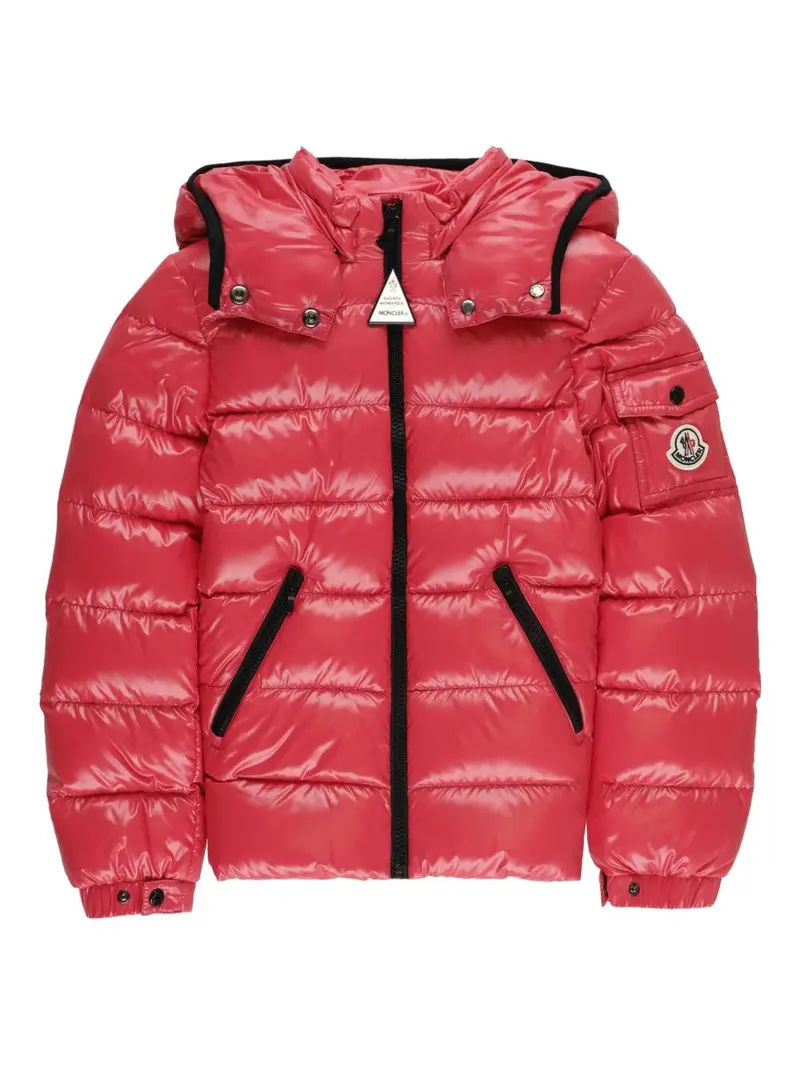 Giubbotto rosso corallo per bambina