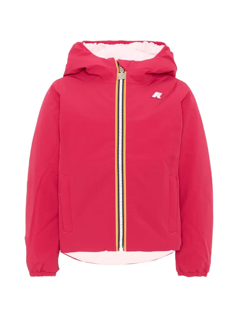 Giubbotto rosso/rosa per bambina