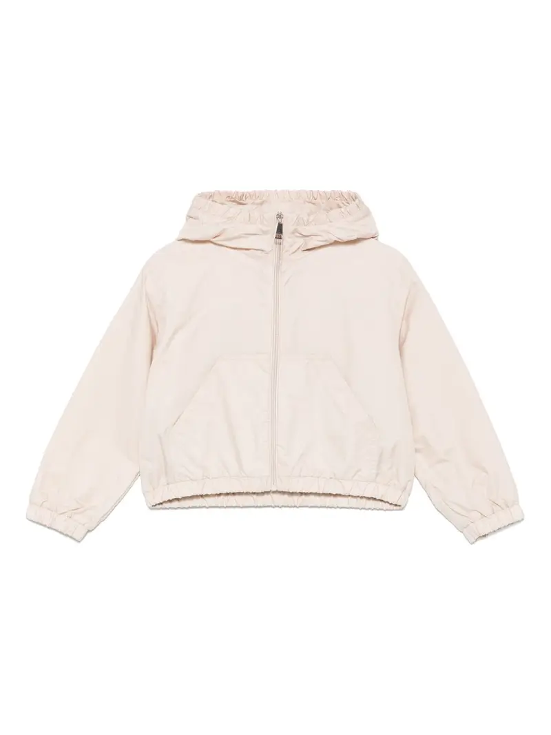 Giubbotto Saria Jacket beige cipria per bambina