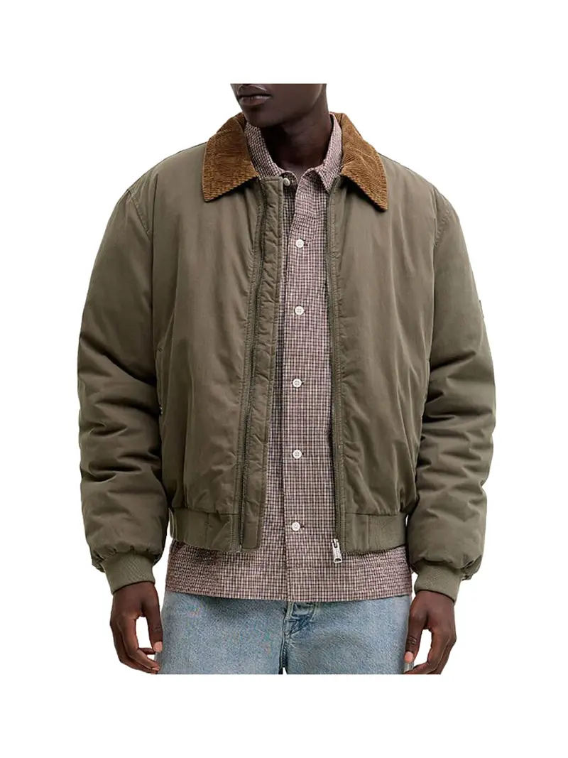 Giubotto Jack&Jones Gabriel Washed - Verde