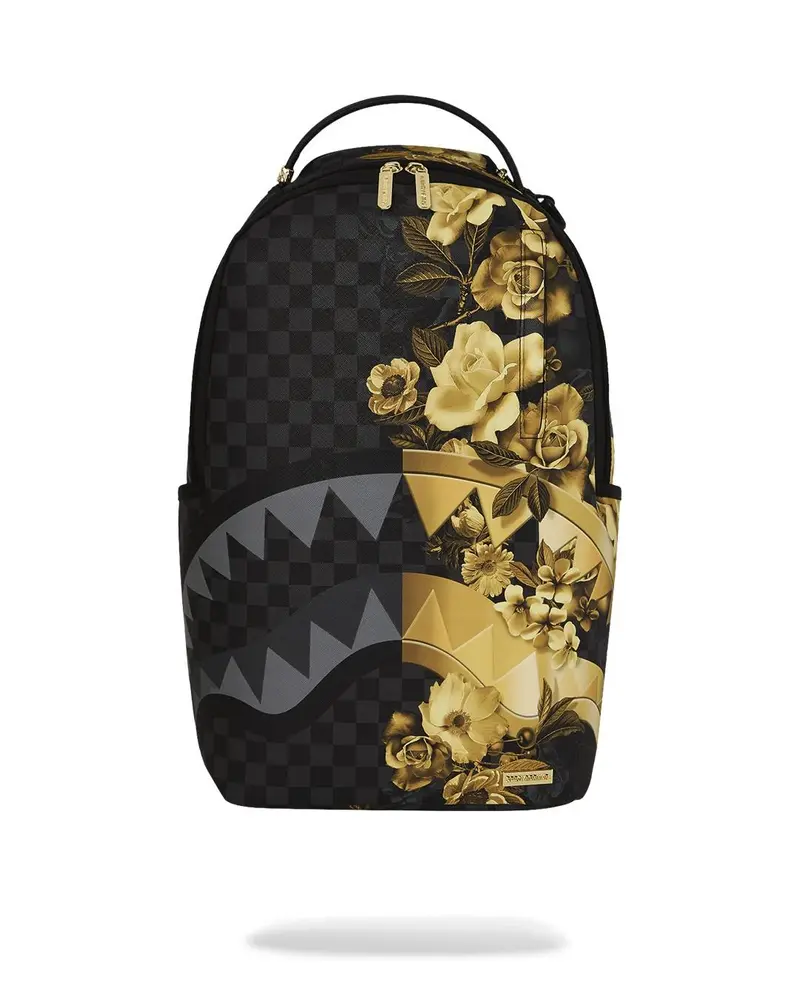 Gold floral remix dlxsv backpack