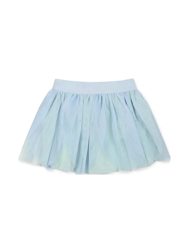 Gonna azzurra per neonata