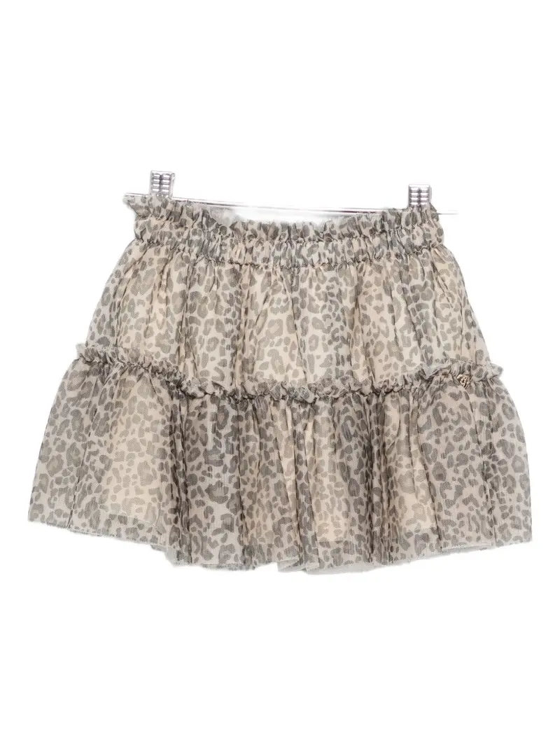 Gonna beige per bambina