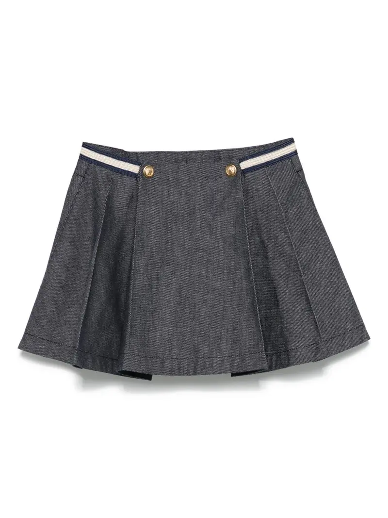 Gonna blu indaco per bambina