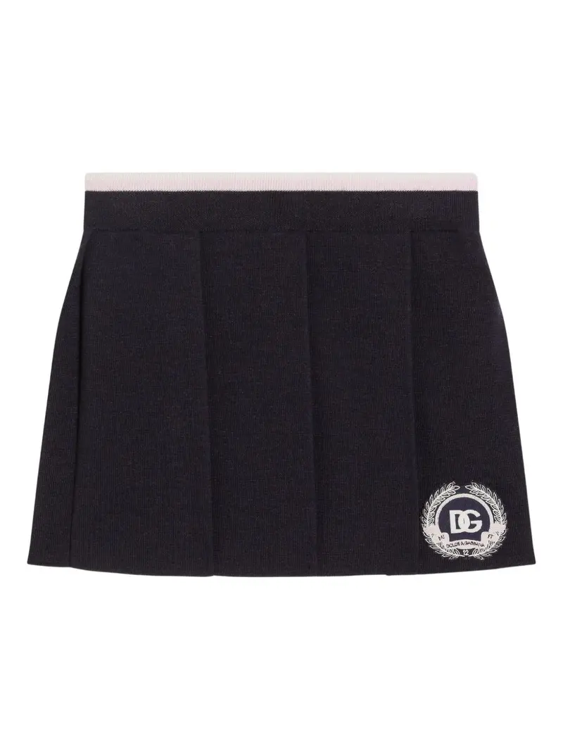 Gonna blu navy per bambina