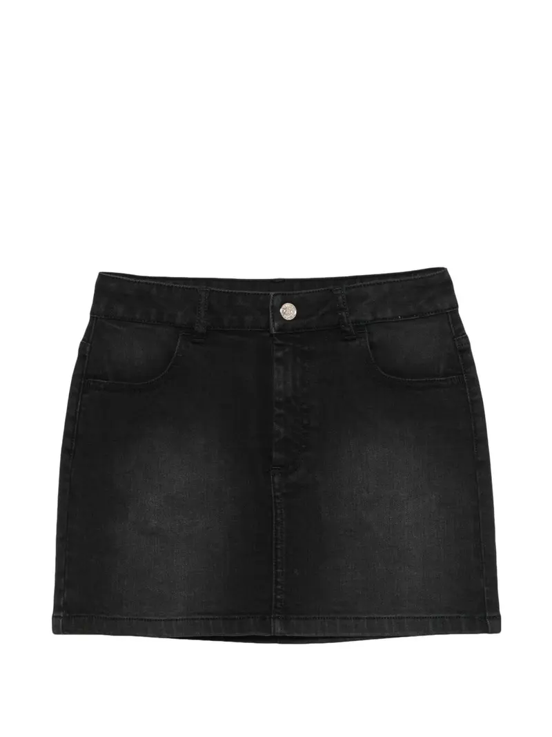 Gonna di jeans nera per bambina