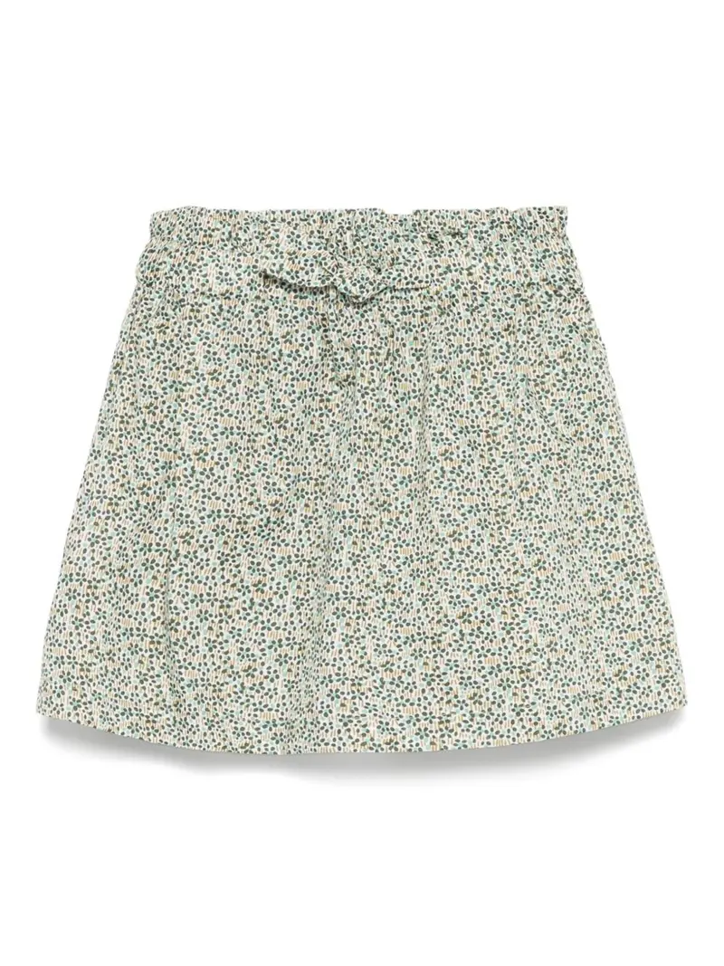 Gonna verde per bambina