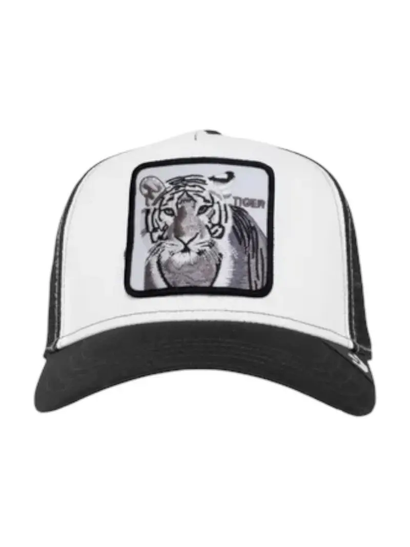 GOORIN BROS Cappello Uomo The white tiger 101-0392 BKW Nero