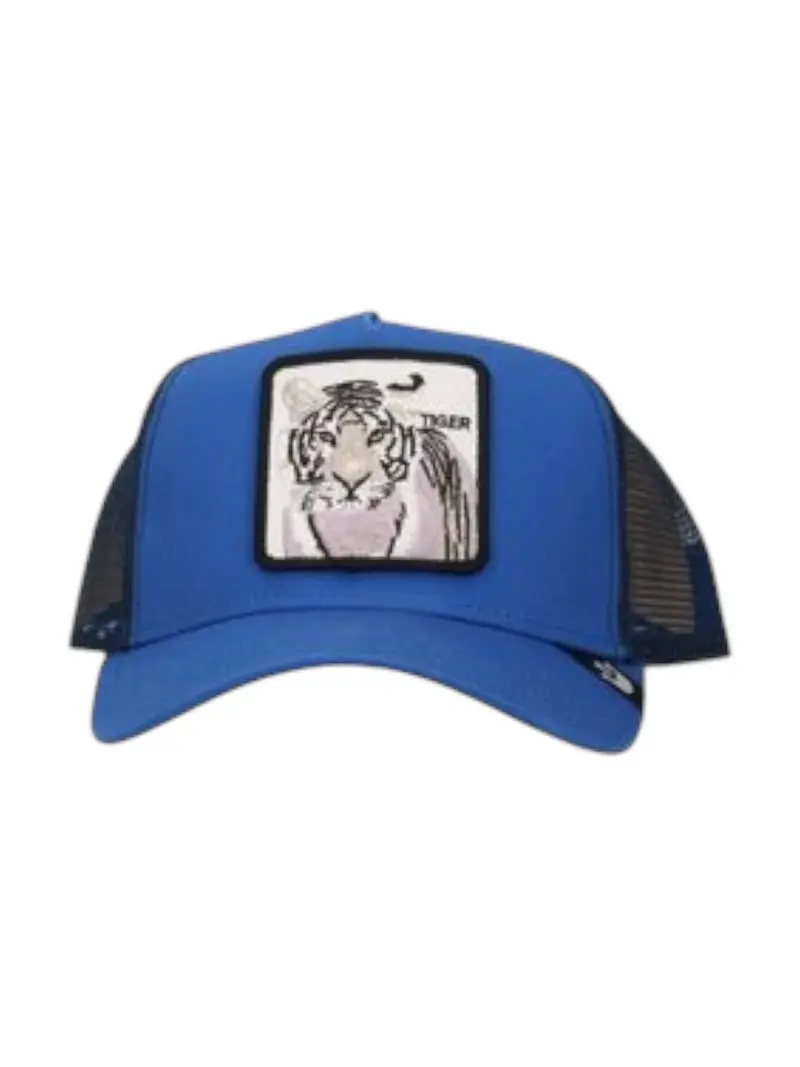 GOORIN BROS Cappello Uomo The white tiger 101-0392 ROY ROYAL BLUE