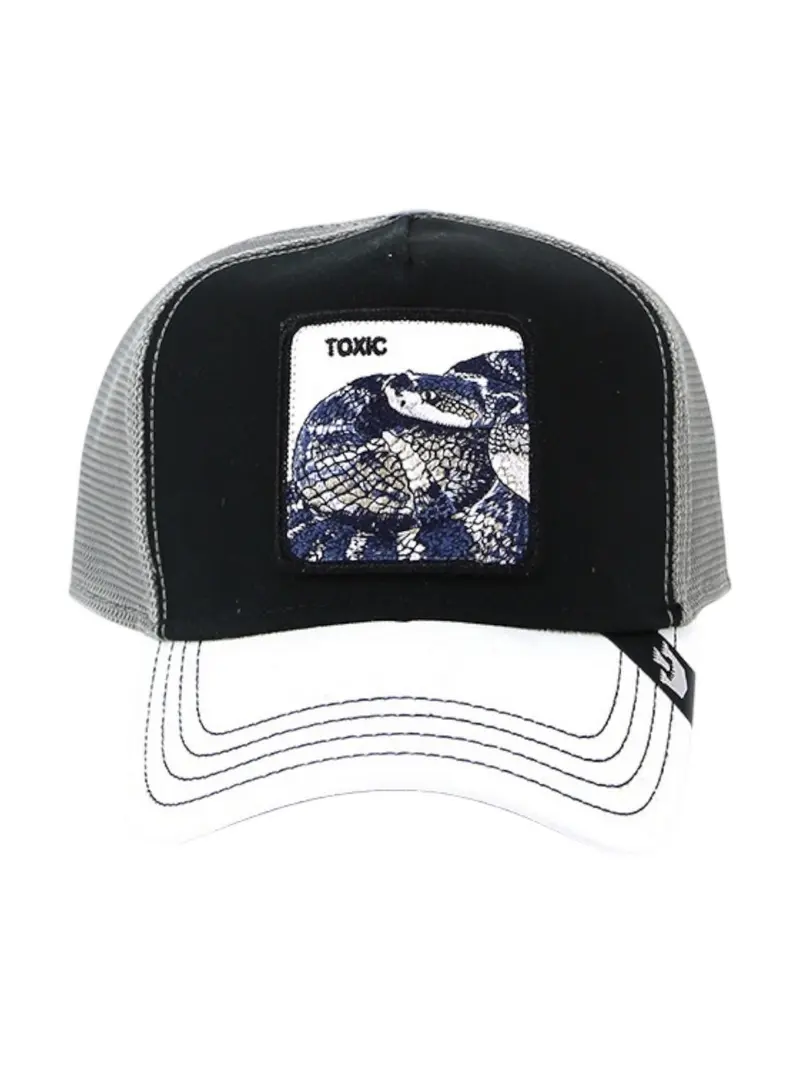 GOORIN BROS Cappello Uomo V2 SNAKE 101-1342 BKW BLACK/WHITE