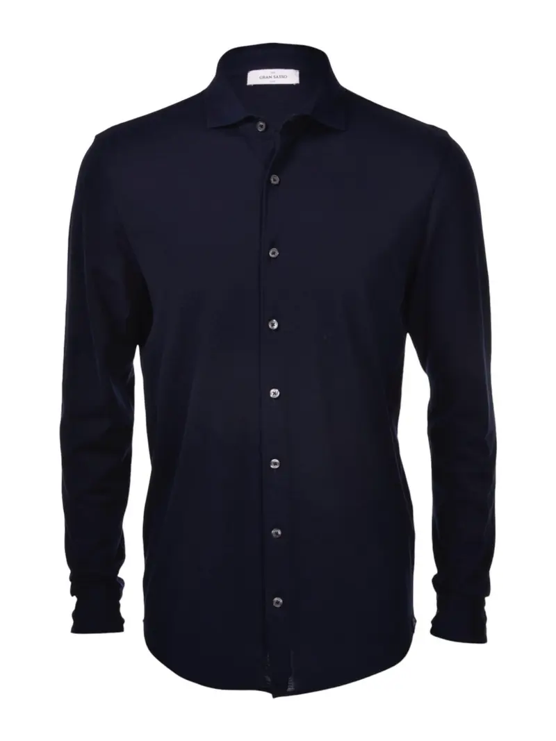 GRAN SASSO Camicia Uomo  60120/81401 598 Blu