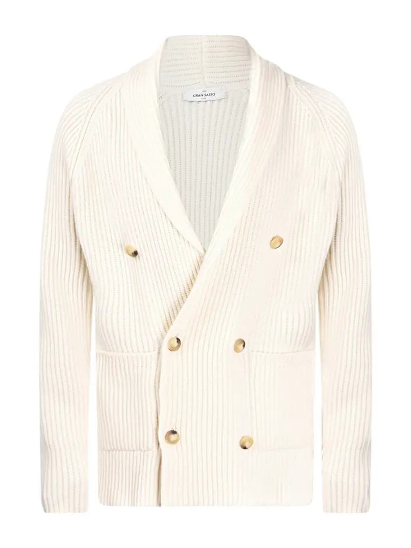 GRAN SASSO Cardigan Uomo  13183/25072 001 Bianco