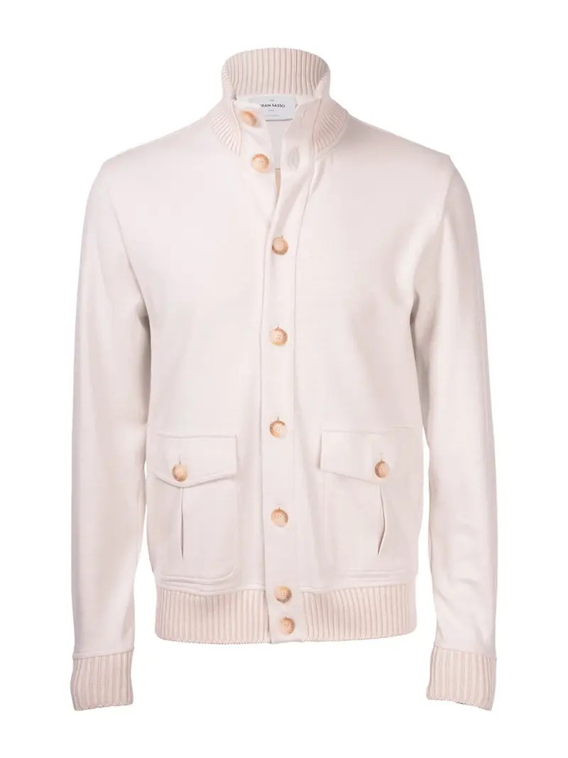 GRAN SASSO Giubbino Uomo  78152/76008 005 Bianco