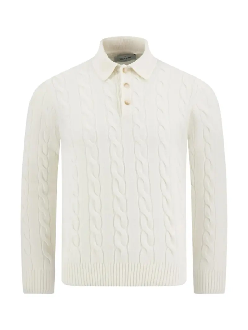 GRAN SASSO Maglione Uomo 23172/19651 001 Bianco