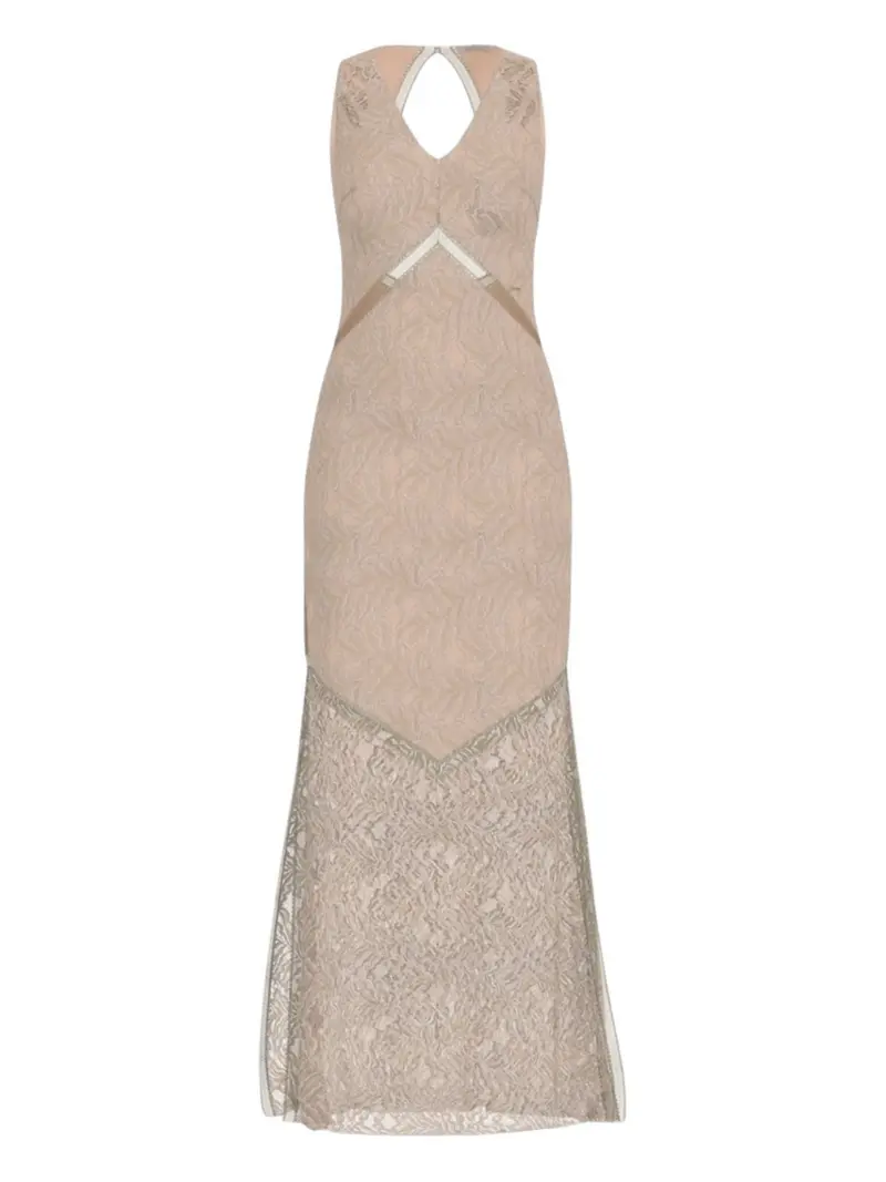 GUESS Abito Donna CHRISTEL LACE DRESS W5GK37 KCS90 F0EH Beige