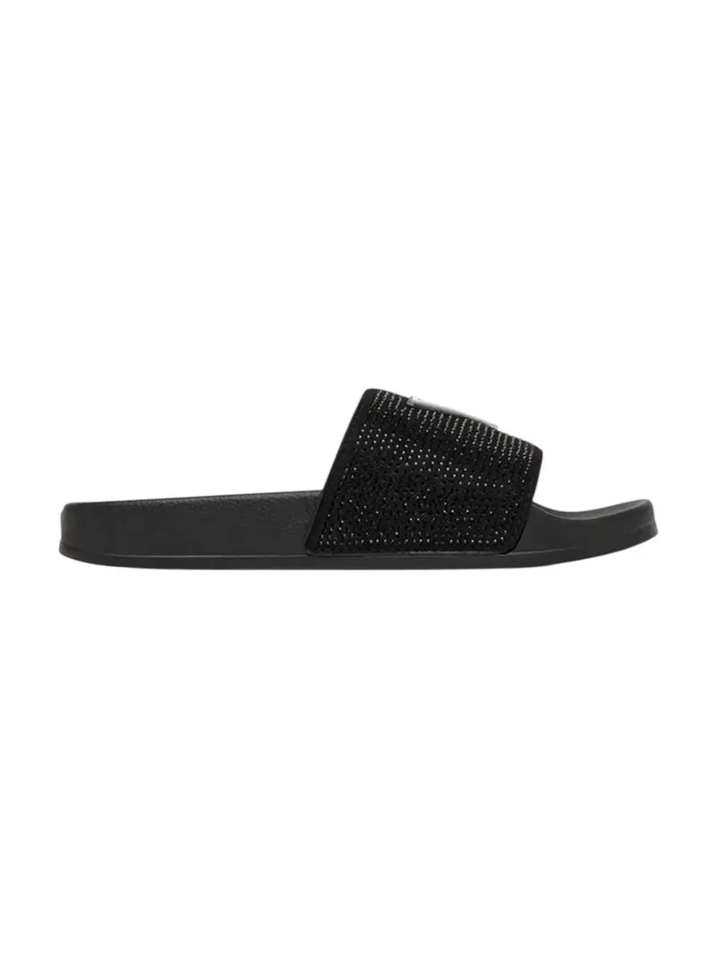 GUESS BEACHWEAR Ciabatta Donna BEACH SLIPPERS W/ RHINESTONES E6GZ16 BB00F JBLK Jet Black A996