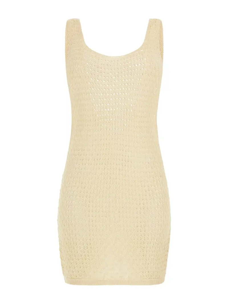 GUESS BEACHWEAR Copricostume Donna  E5GK12 Z3N30 G047 PEARL WHITE