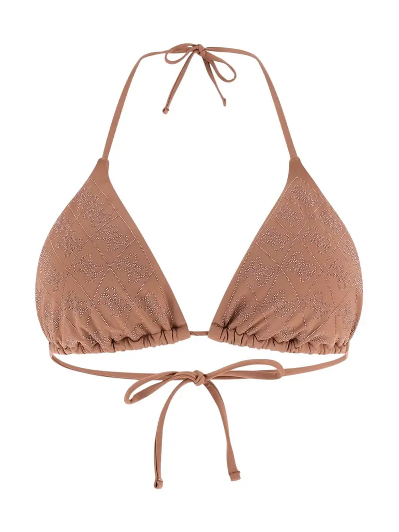 GUESS BEACHWEAR Costume da bagno Donna DIANE REM PADDING TRIANGLE BRA E6GJ24 KCUO2 G1FA MALT SYRUP