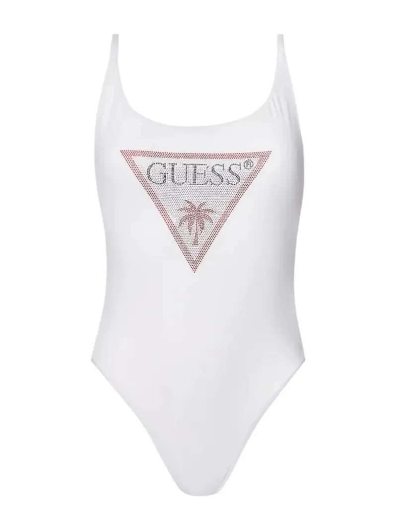 GUESS BEACHWEAR Costume da bagno Donna  E4GJ03 MC040 G011 PURE WHITE