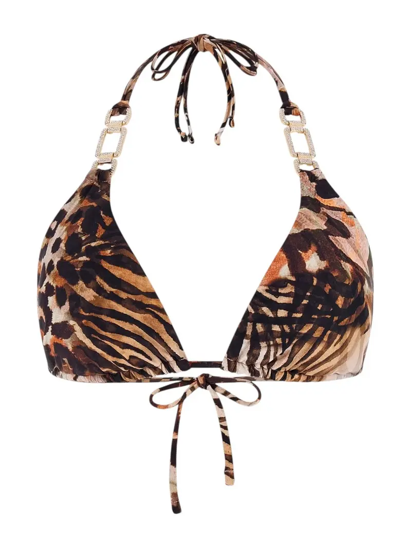 GUESS BEACHWEAR Costume da bagno Donna  E5GJ05 KCRJ2 P1LI BUTTERFLY LEOPARD AO