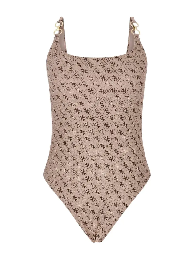 GUESS BEACHWEAR Costume da bagno Donna  E5GJ45 KCRL2 P1LT 4G RUSTIC BEIGE AOP