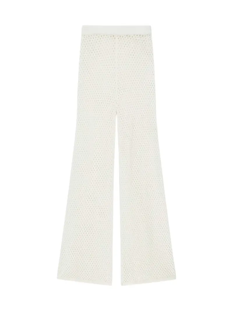 GUESS BEACHWEAR Pantalone Donna LUNA PANT SWRT E6GB05 Z5632 G1CR PALE PEARL