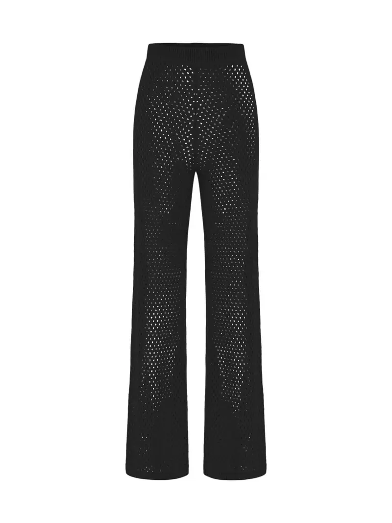 GUESS BEACHWEAR Pantalone Donna LUNA PANT SWRT E6GB05 Z5632 JBLK Jet Black A996