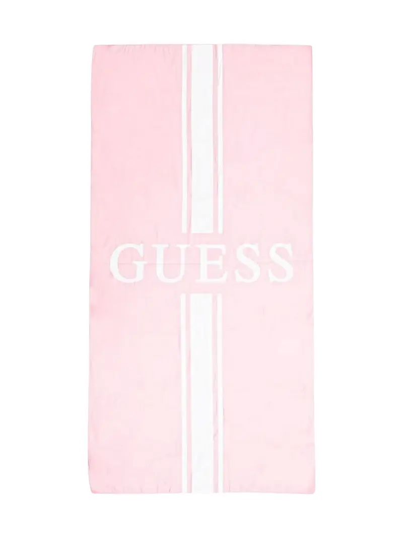 GUESS BEACHWEAR Telo mare Donna GUESS LOGO MICROFIBER TOWEL E6GZ12 WP700 G67Q HAPPY PINK