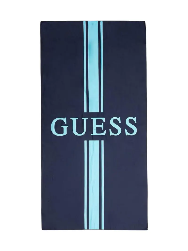 GUESS BEACHWEAR Telo mare Donna GUESS LOGO MICROFIBER TOWEL E6GZ12 WP700 G7V2 SMART BLUE