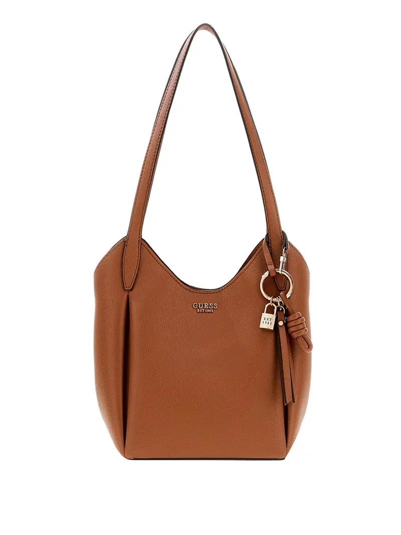 Guess Borsa A Mano A Secchiello Melody - Caramel