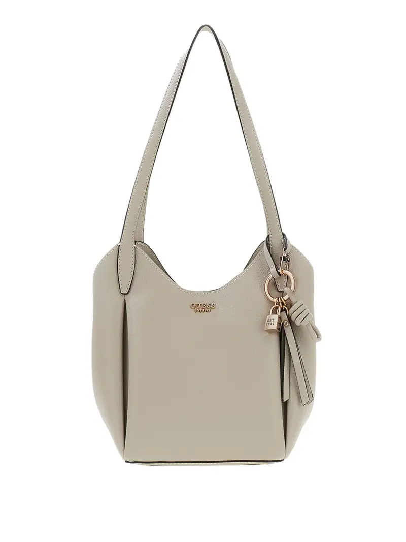 Guess Borsa A Mano A Secchiello Melody - Taupe