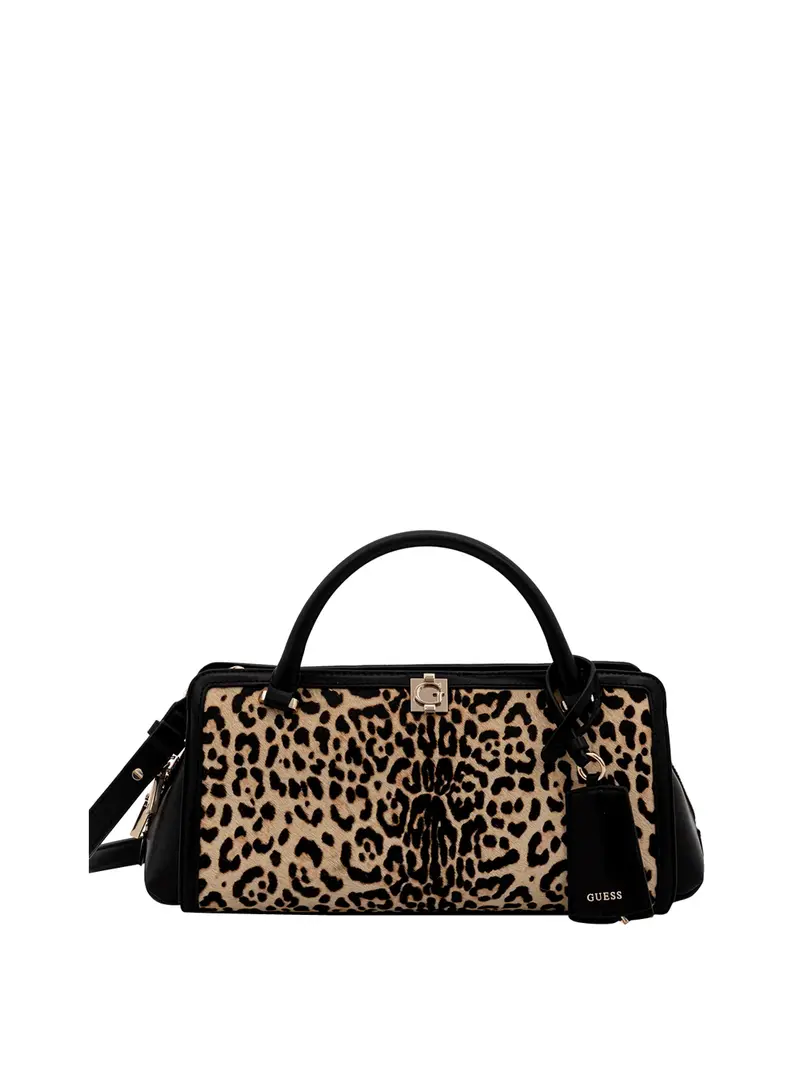 Guess Borsa A Mano Audrey Leopard