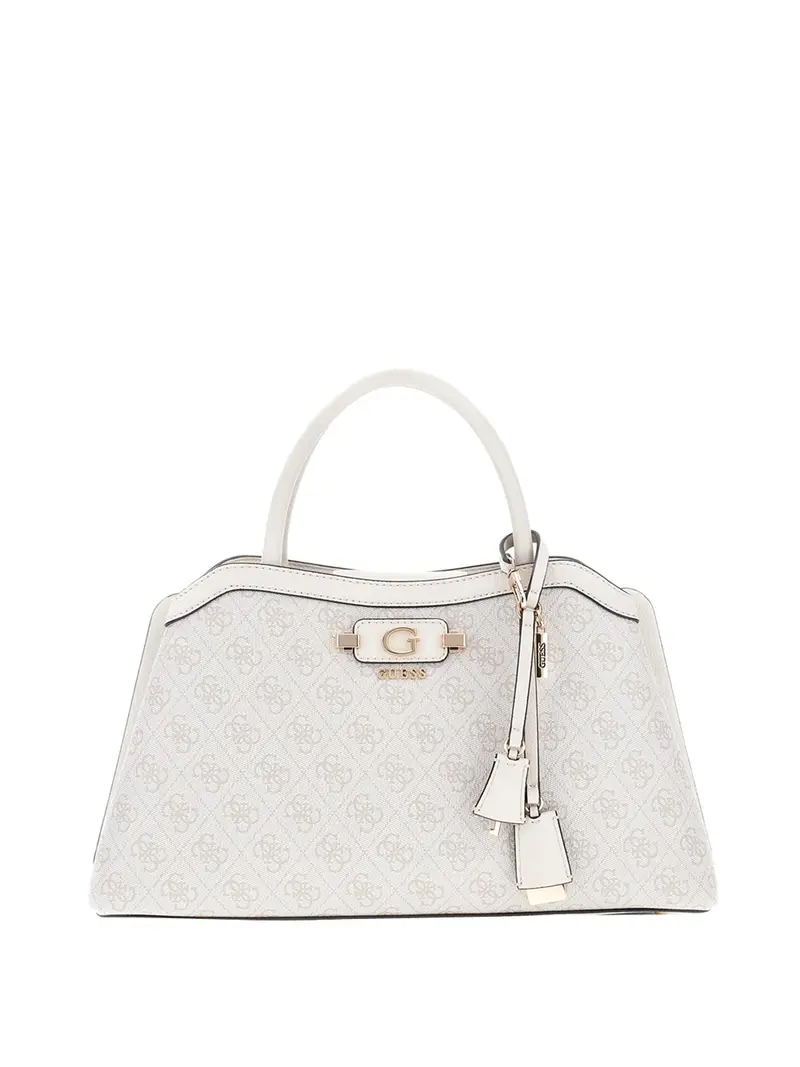 Guess Borsa A Mano Lindsey Girlfriend Satchel - Bone