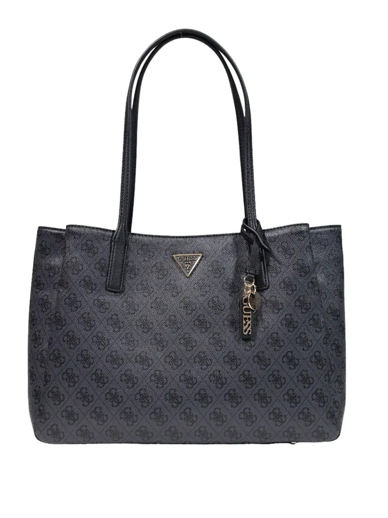 Guess Borsa A Mano Noelle Li Tech Tote - Coal