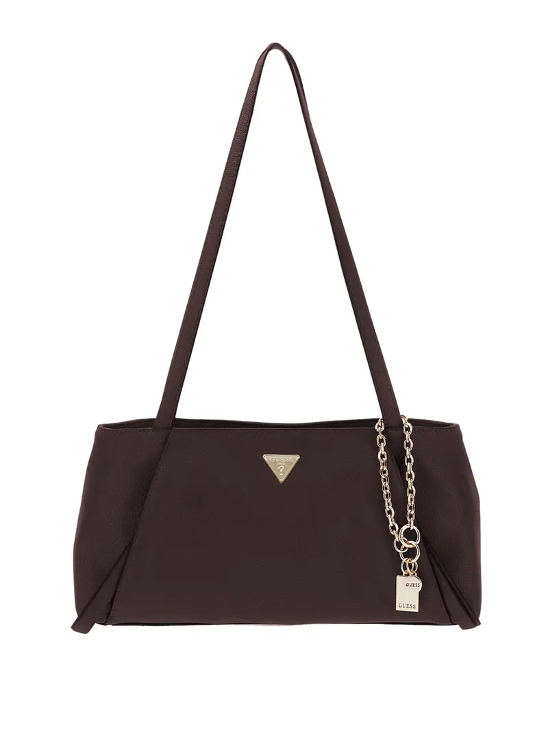 Guess Borsa A Spalla Devon Satchel - Brown