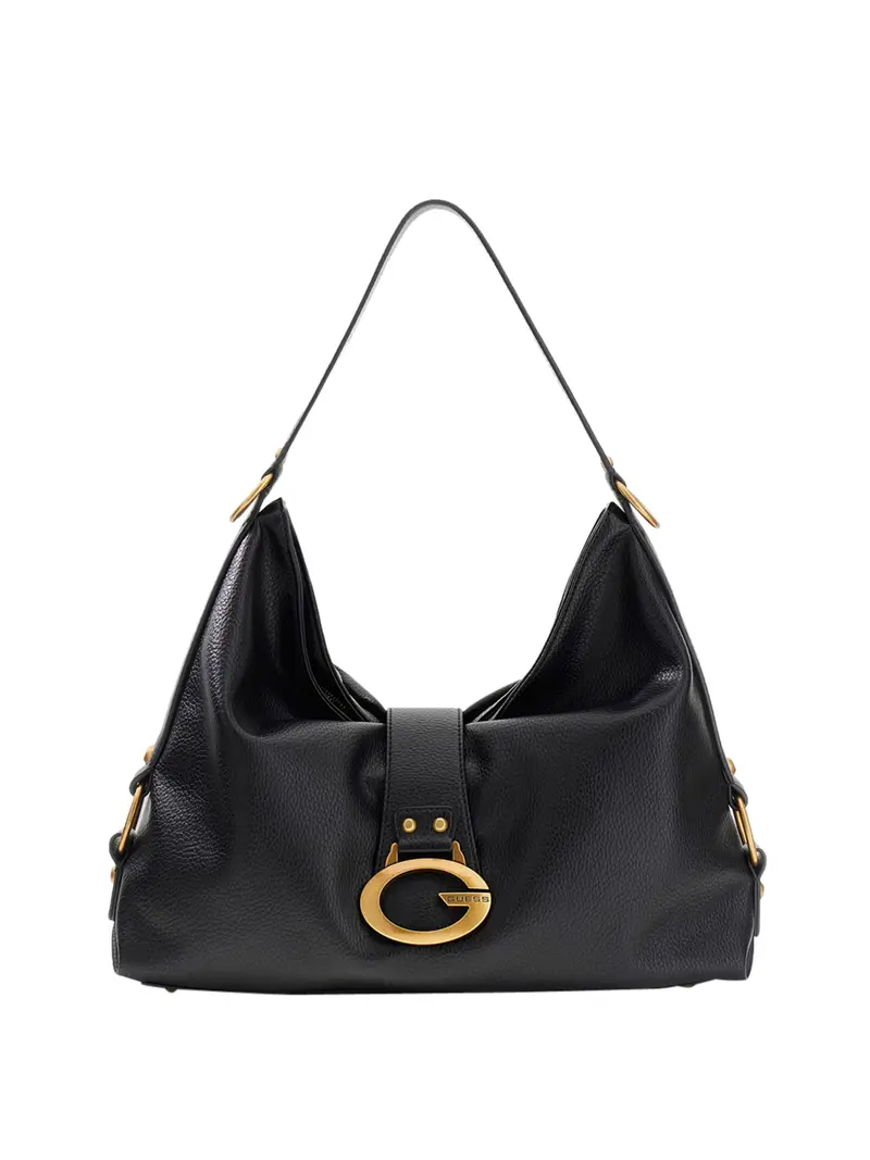 Guess Borsa A Tracolla Camden Large - Nero