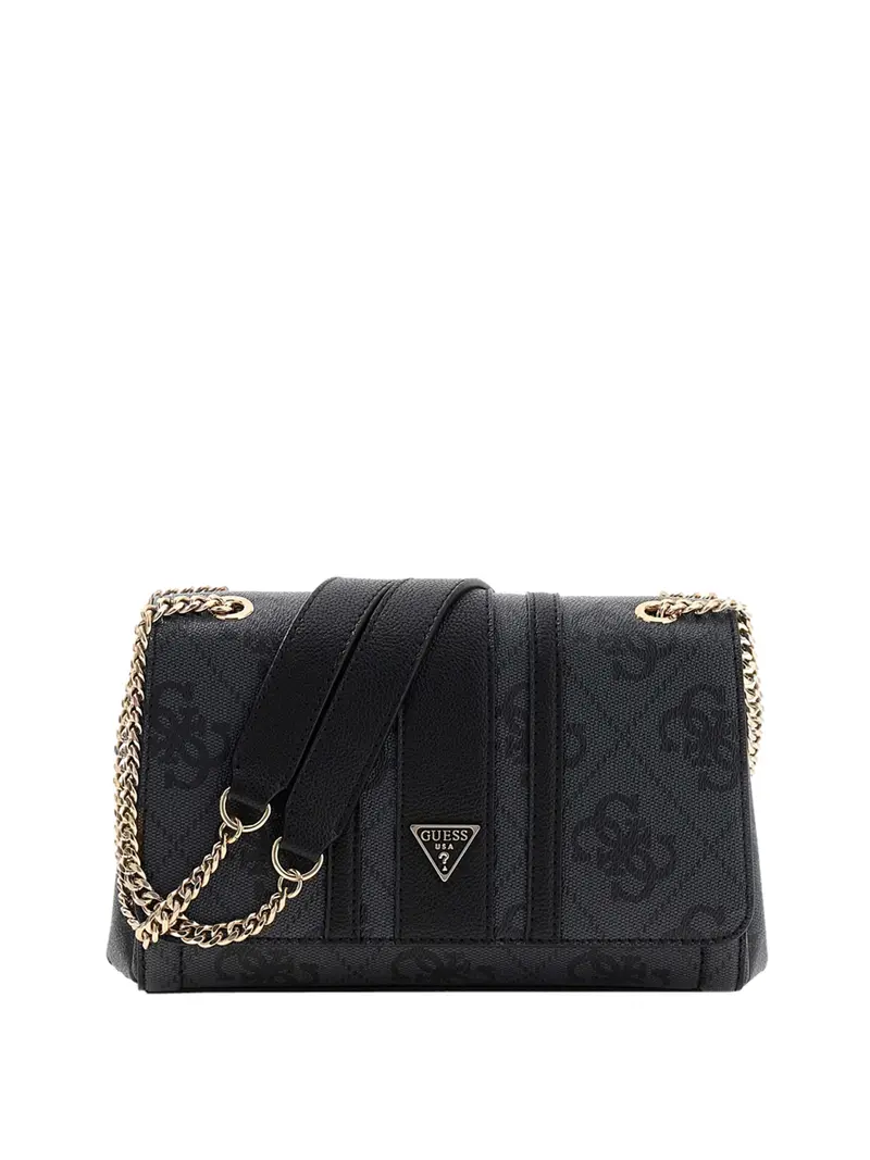 Guess Borsa A Tracolla Con Logo Noelle - Coal