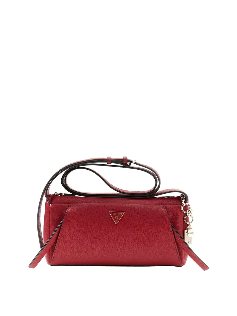 Guess Borsa A Tracolla Devon Mini - Dark Cherry