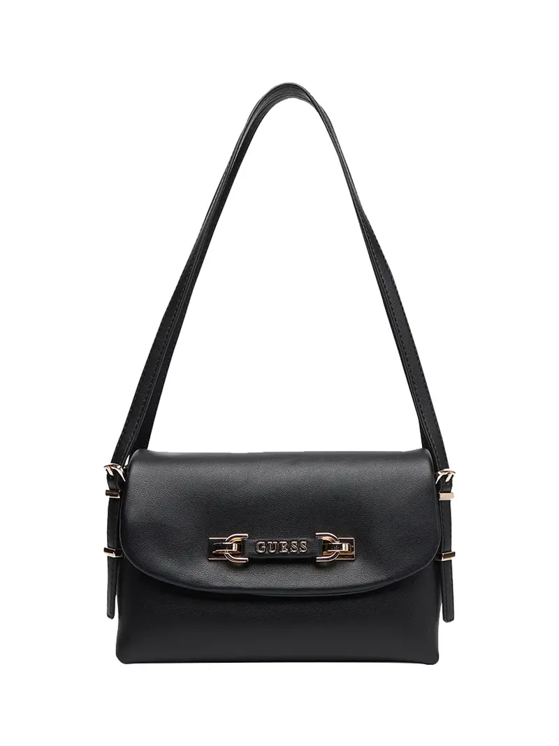Guess Borsa a Tracolla Lefia Flap - Nero