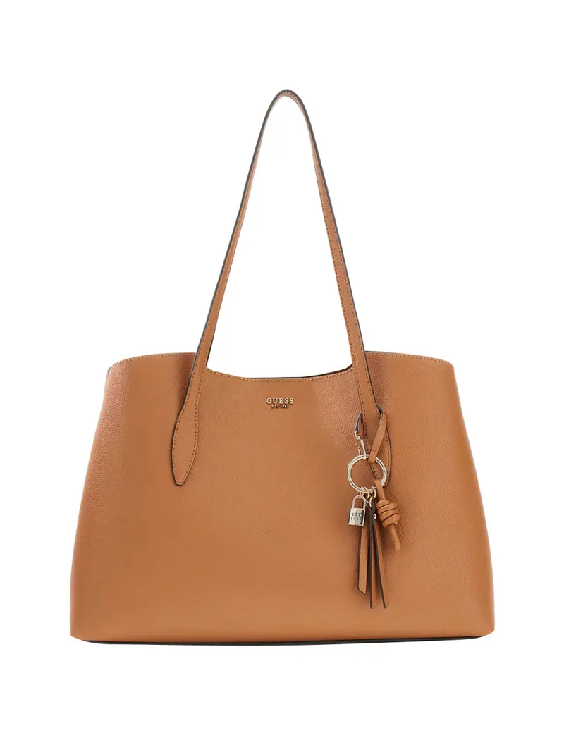 Guess Borsa A Tracolla Melody 2 In 1 Tote Caramel