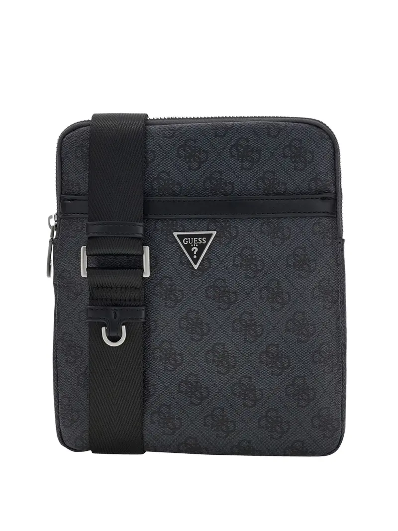 Guess Borsa A Tracolla Milano Smart Nero