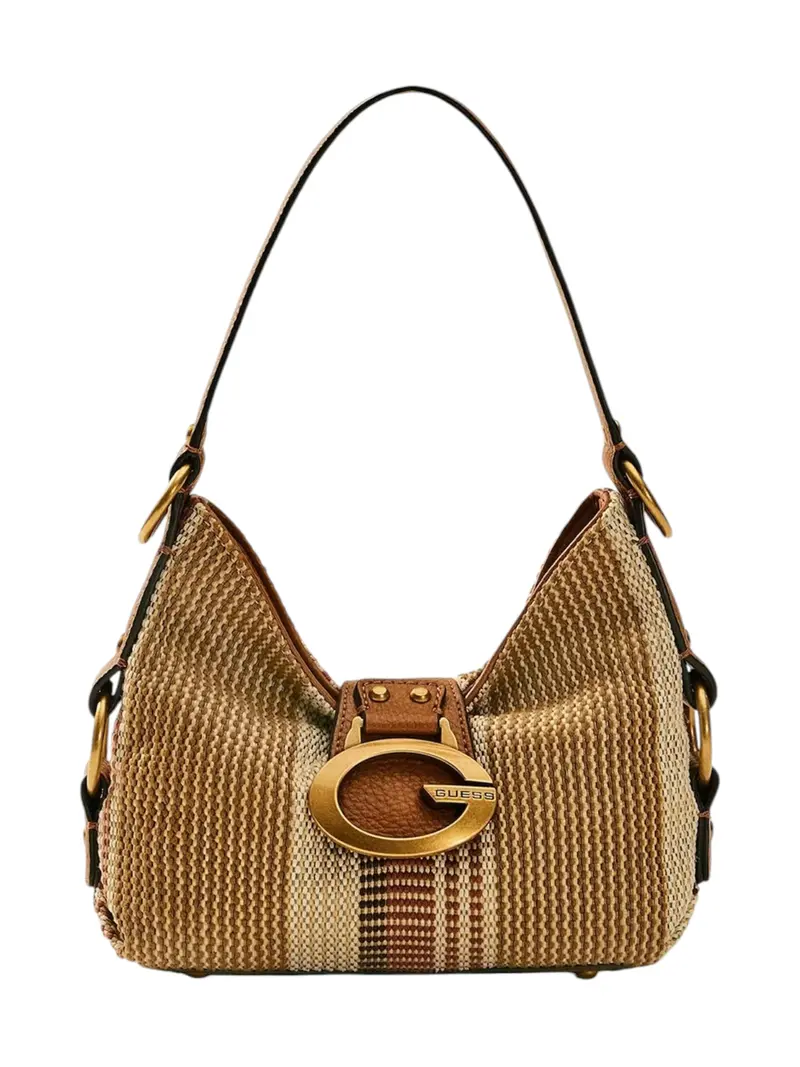 GUESS Borsa Donna CAMDEN MINI SHOULDER BAG HWAB93 08720 CGM COGNAC MULTI