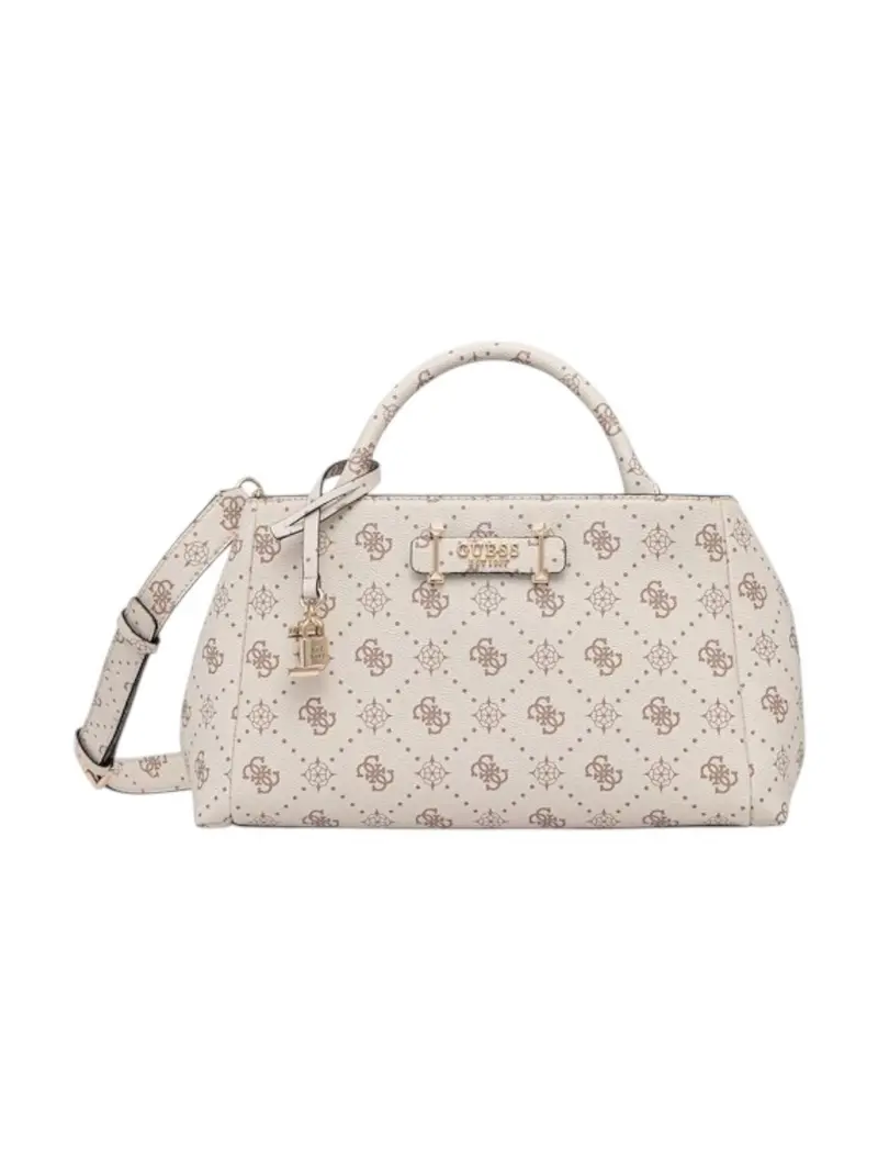 GUESS Borsa Donna CARRIE LOGO GRLFRND SATCHEL HWGP98 98060 VNO VANILLA LOGO